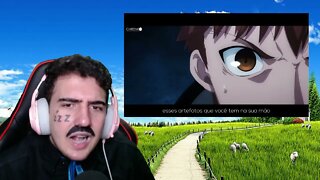 PASTOR REACT Gilgamesh (Fate) - O REI DOS HERÓIS - ChronoRap -16 (Prod. Tander)