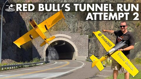 Flying through A 100 Foot Tunnel... Can We Make It?!