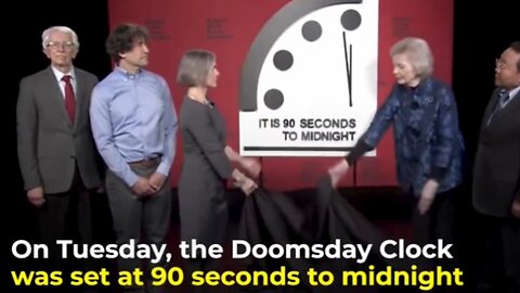 Doomsday Clock, Agenda 2030, WEF, THE GREAT RESET