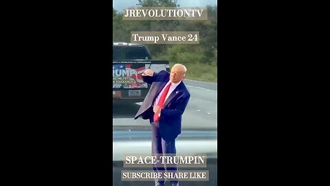 #Trumpvance2024 "Space Trumpin! #shorts #dancing