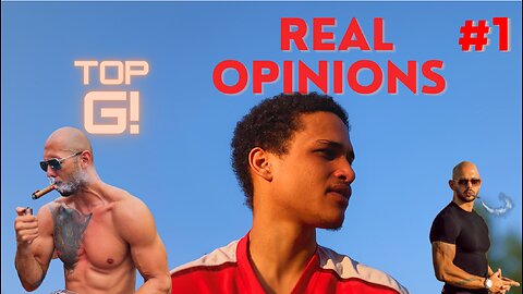 Real Opinions #1 | Andrew Tate | Society | Misogyny | LGBTQ MOVEMENT