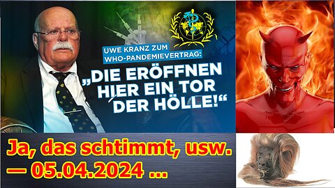 Ja, ja, ja das schtimmt, usw. — 05.04.2024 ...