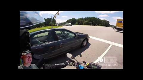 Reaction Video - Stupid, Crazy & Angry People Vs Bikers - Bikers In Trouble! #18 (Moto Madness 2016)