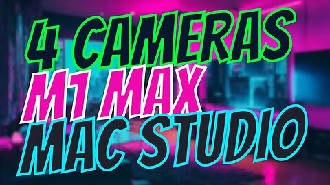 ⚡️4 CAMERAS M SERIES MACS ⚡️ External Capture Card!