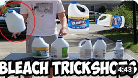 Bleach Bottle Flips (COP CALLED)