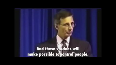 Dr. Pierre Gilbert Contaminating the bloodstream will be enforced by law 1995 Tag Qanon Q Anon