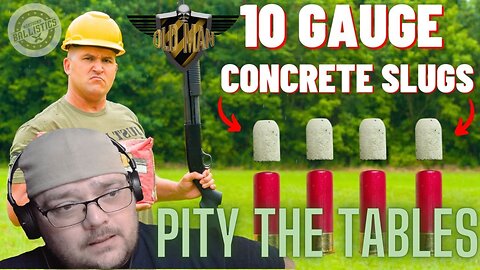 How Powerful Are Concrete Bullets by Kentucky Ballistics - Reaction