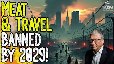 MEAT & TRAVEL BANNED BY 2029! - UK Govt's Plan For The Great Reset! - It'll Happen EVERYWHERE