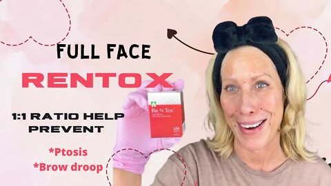 Full Face Tox - ReNTox - Different Reconstitution Rates