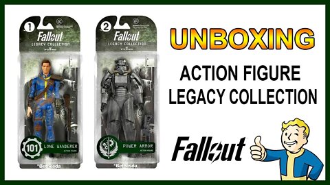 Unboxing - Action Figure Legacy Collection Fallout - (Português BR)