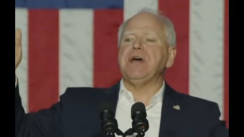 WITHIN SECOND! Tim Walz proves Kamala handles Trump in debate better than Putin, Kim, Xi - MI rally