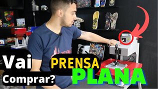 Não compre uma PRENSA PLANA antes de ver esse video! - Tudo que precisa saber!