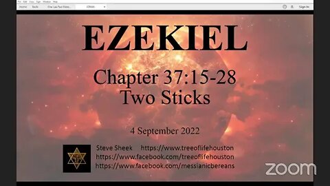 EZEKIELChapter37:15 28