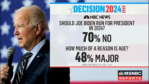 MSNBC: Majority Of Americans Don't Want Biden!