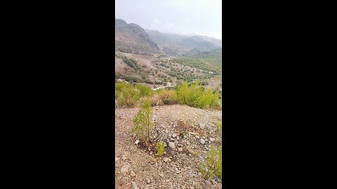 Snowfall After a Long Time in Village