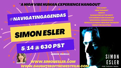 #NAVIGATINGAGENDAS with Simon Esler