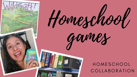 Homeschool collab Favorite Games // Homeschool games