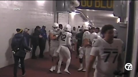 Michigan State suspends four more football players after incident inside Michigan tunnel