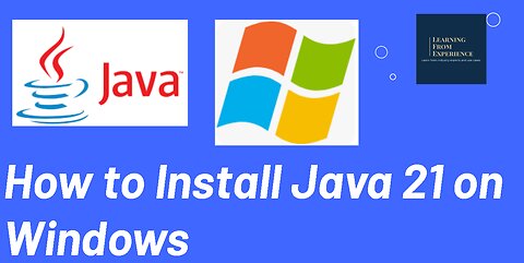 Installing Java JDK 21 on Windows [2024]