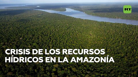 La superficie del agua en la Amazonía se redujo en un millón de hectáreas en dos últimas décadas