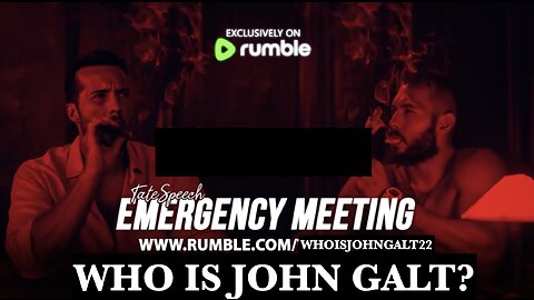 ANDREW "COBRA" TATE- EMERGENCY MEETING. THE WORLD IS ON FIRE. THX John Galt