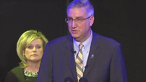 WATCH: Eric Holcomb sworn in as 51st governor