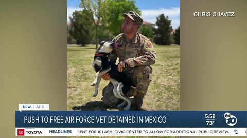 Push to free Air Force veteran, City College student detained in Mexico