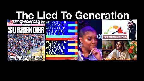 Taraji Henson Exposes Jews Control Banks Hollywood USA United Slaves Of America Surrender To Zionist