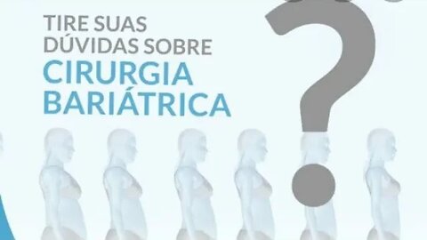 Cirurgia Batriátrica Bypass. #Tirando Duvidas sobre Batriátrica 1/2