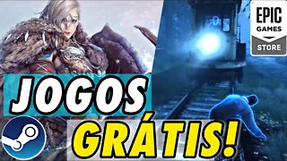 Jogos grátis na epic games e steam