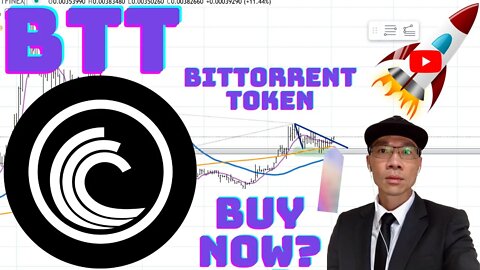 BitTorrent BTT - Price *Above* Trend Line. Go Long Here?