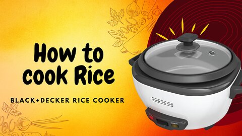 BLACK+DECKER Rice Cooker