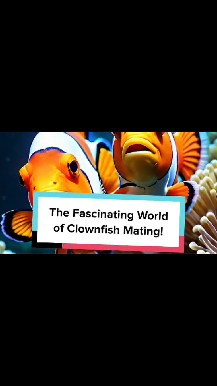 The Fascinating World of Clownfish Mating!