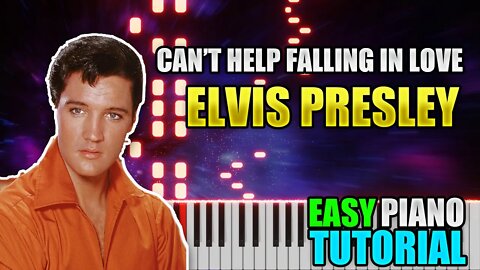 Can't Help Falling in Love - Elvis Presley | Easy Piano Lesson