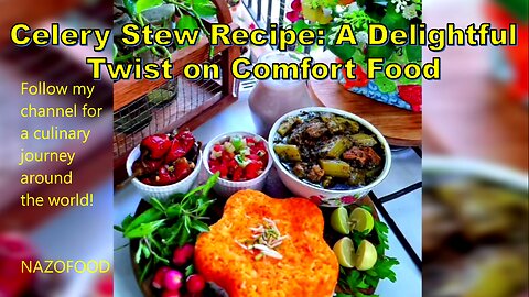 Celery Stew Recipe: A Delightful Twist on Comfort Food #easycooking #comfortfood #lowcaloriemeal