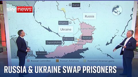 Ukraine war: Russia and Ukraine swap 115 prisoners