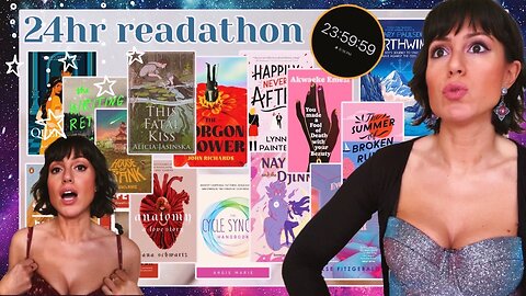 24 hour readathon | 16 books | a lotta dnfs