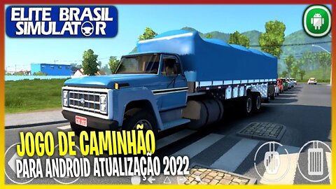 SIMULADOR DE CAMINHÃO ELITE BRASIL SIMULATOR ANDROID TESTANDO O JOGO