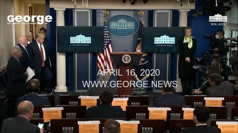 The PRESIDENT delivers remarks at the CV19 Task Force Briefing, April 16, 2020 - TURN ON SUBTITLES