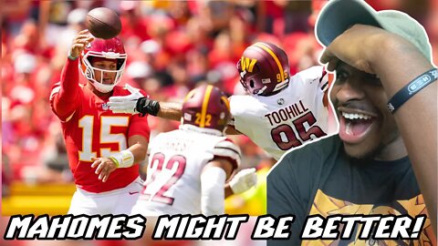 Pat Mahomes Is Even BETTER! Commanders vs. Kansas City Chiefs Preseason Week 2 Highlights REACTION