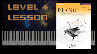 The Spy - Piano Adventures Level 4 - Lesson Book