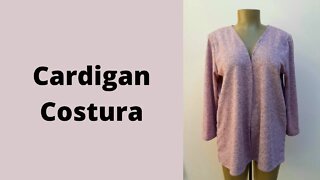 Cardigan costura