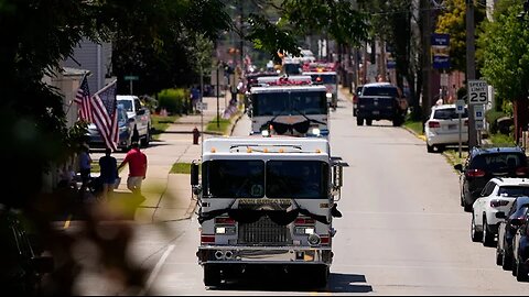 Crowds Honor Firefighter Killed in Trump Assassination Attempt