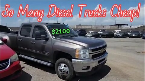 So Many Diesel Trucks, IAA Walk Around, Silverado, 3500 HD GMC, Ram 3500, And More!