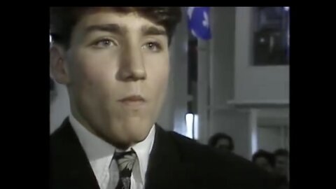 18 y/o Justin Trudeau on Views of his Peers