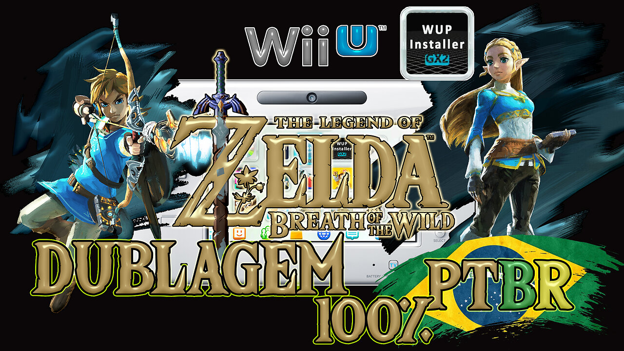 zelda breath of the wild wii u wup