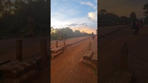 Old Bridge | Roadtrip Penh 》Siem Reap 🇰🇭 #shorts #cambodia #phnompenh #bridge #siemreap