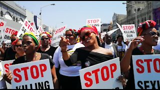 SOUTH AFRICA - Durban - IFP's Gender Based Violence march (Videos) (Eo4)