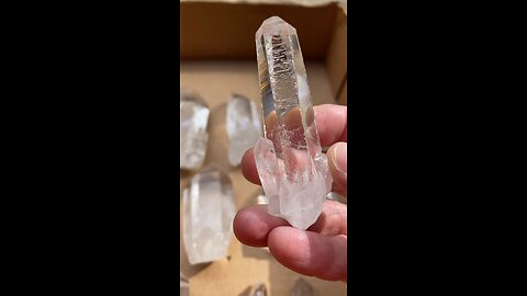 SALE Clear Lemurian Quartz