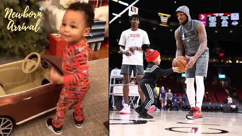 NBA's Damian Lillard Son Has A Bentley Car Of His Own!